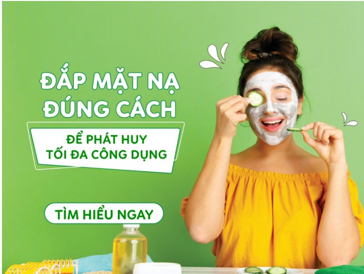 ĐẮP MẶT NẠ ĐÚNG CÁCH
